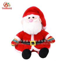 Father Christmas plush toys& sitting Santa Claus plush toys